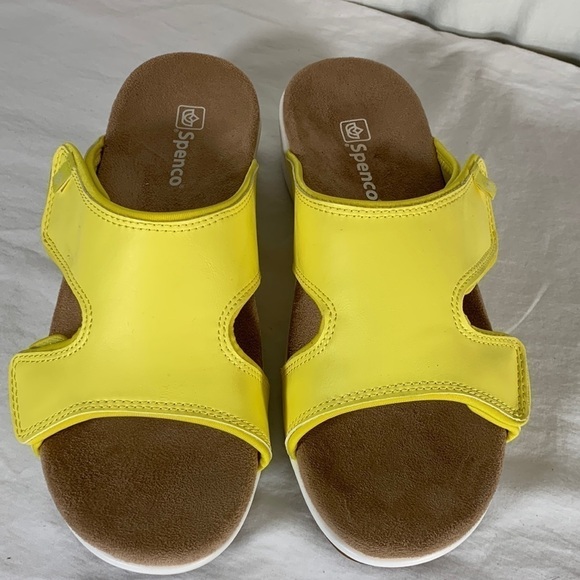 Spenco Orthopedic Comfort Wedge Sandals, 8D - Picture 1 of 7